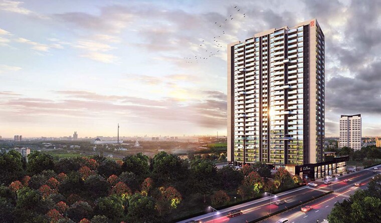 Exterior View, goel-ganga-platinum 4 Bedroom 1980 Sq.Ft. Apartment In Kharadi Pune 10448026