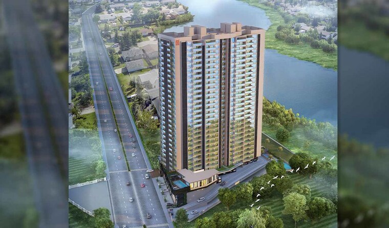 Exterior View, goel-ganga-platinum 5 Bedroom 2800 Sq.Ft. Penthouse In Kharadi Pune 10448037