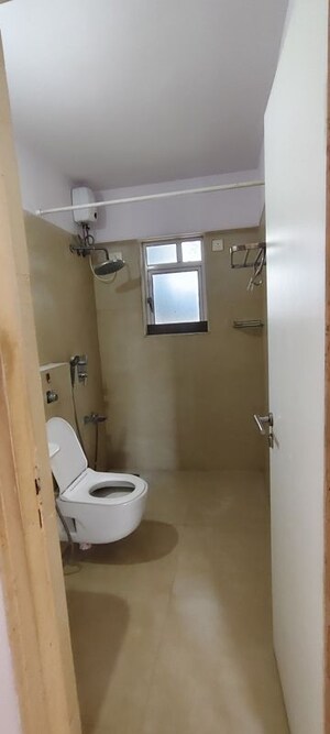 Bathroom in 2.5 BHK Apartment at Puranik Rumah Bali, Ghodbunder Road – for Rent