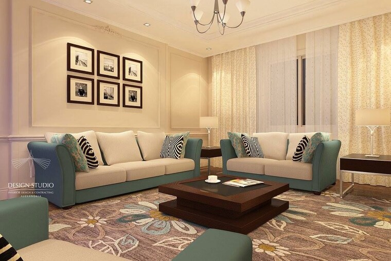 Living Room, mks-shiva-market 3 Bedroom 1000 Sq.Ft. Builder Floor In Pitampura Delhi 10448105