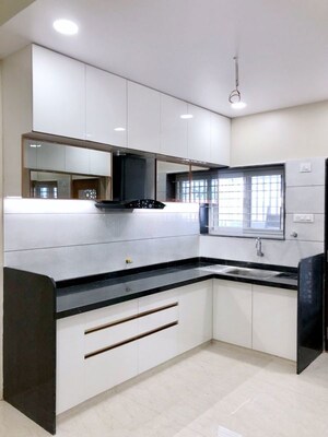 Kitchen in 3 BHK Builder Floor at MKS Shiva Market, Pitampura – for Sale