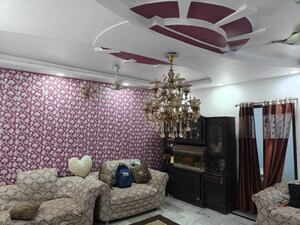 Living Room in 3 BHK Builder Floor at Mahendru Enclave – for Sale