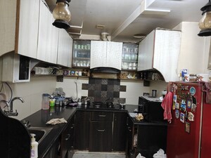 Kitchen in 3 BHK Builder Floor at Mahendru Enclave – for Sale