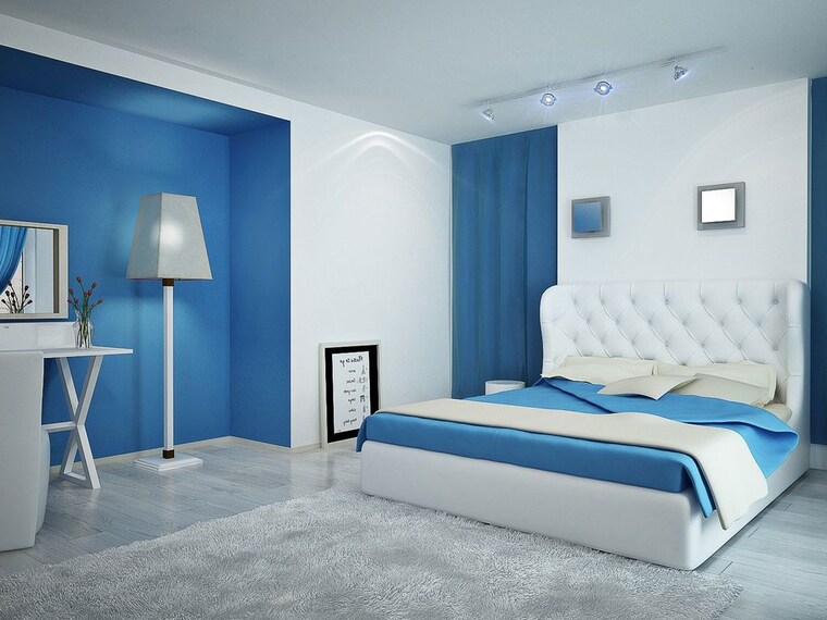 Bedroom, puri-pp-city-centre 3 Bedroom 1000 Sq.Ft. Builder Floor In Pitampura Delhi 10448128
