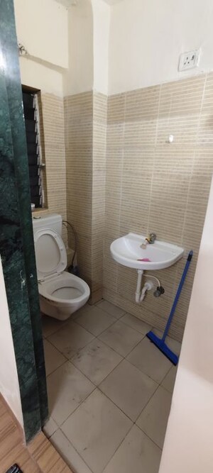 Bathroom in 2 BHK Apartment at DB Orchid Ozone, Dahisar East – for Rent