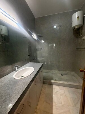 Bathroom in 3.5 BHK Builder Floor at Sector 10a – for Rent