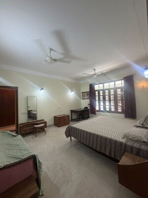 Bedroom in 3.5 BHK Builder Floor at Sector 10a – for Rent