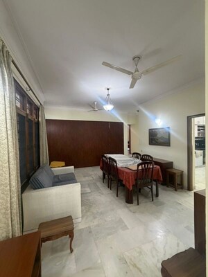 Living Room in 3.5 BHK Builder Floor at Sector 10a – for Rent