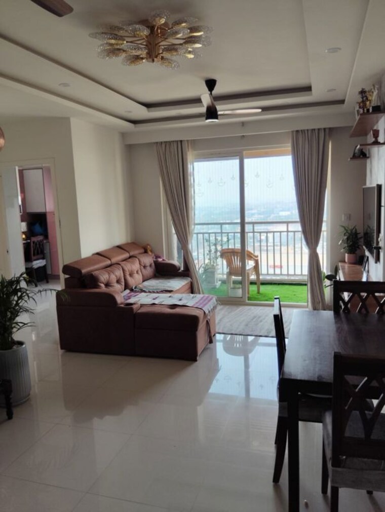 Living Room, gm-global-techies-town-tower-c 2 Bedroom 1000 Sq.Ft. Apartment In Electronic City Phase I Bangalore 10448155