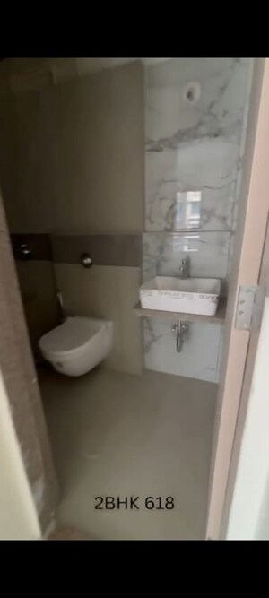 Bathroom in 2 BHK Apartment at Gurukrupa Marina Enclave, Malad West – for Sale