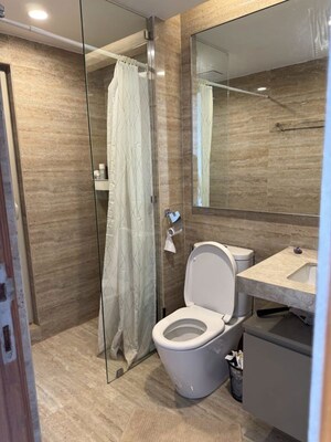 Bathroom in 3 BHK Apartment at One Hiranandani Park Barrington, Ghodbunder Road – for Sale