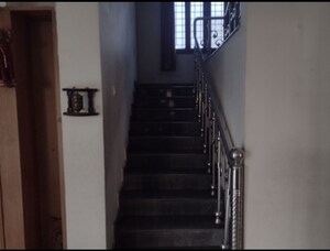 Staircase in 4 BHK Villa at Janapriya Olive County, Srirangavaram – for Sale