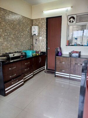 Kitchen in 2 BHK Apartment at Majestique Aravali, Warje – for Rent