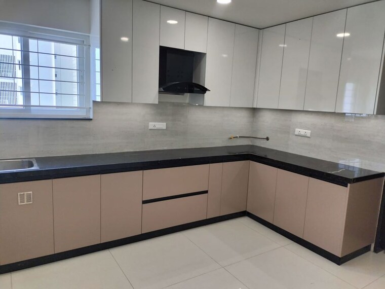 Kitchen, my-home-tarkshya 3 Bedroom 1950 Sq.Ft. Apartment In Kokapet Hyderabad 10448205