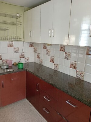 Kitchen in 1 RK Builder Floor at Sector 18 – for Rent