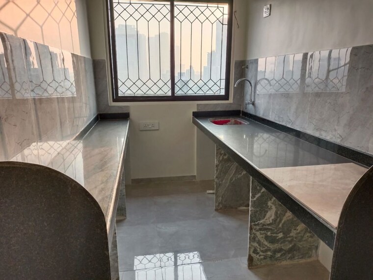 Kitchen, earth-vintage 1 Bedroom 600 Sq.Ft. Apartment In Dadar West Mumbai 10448391