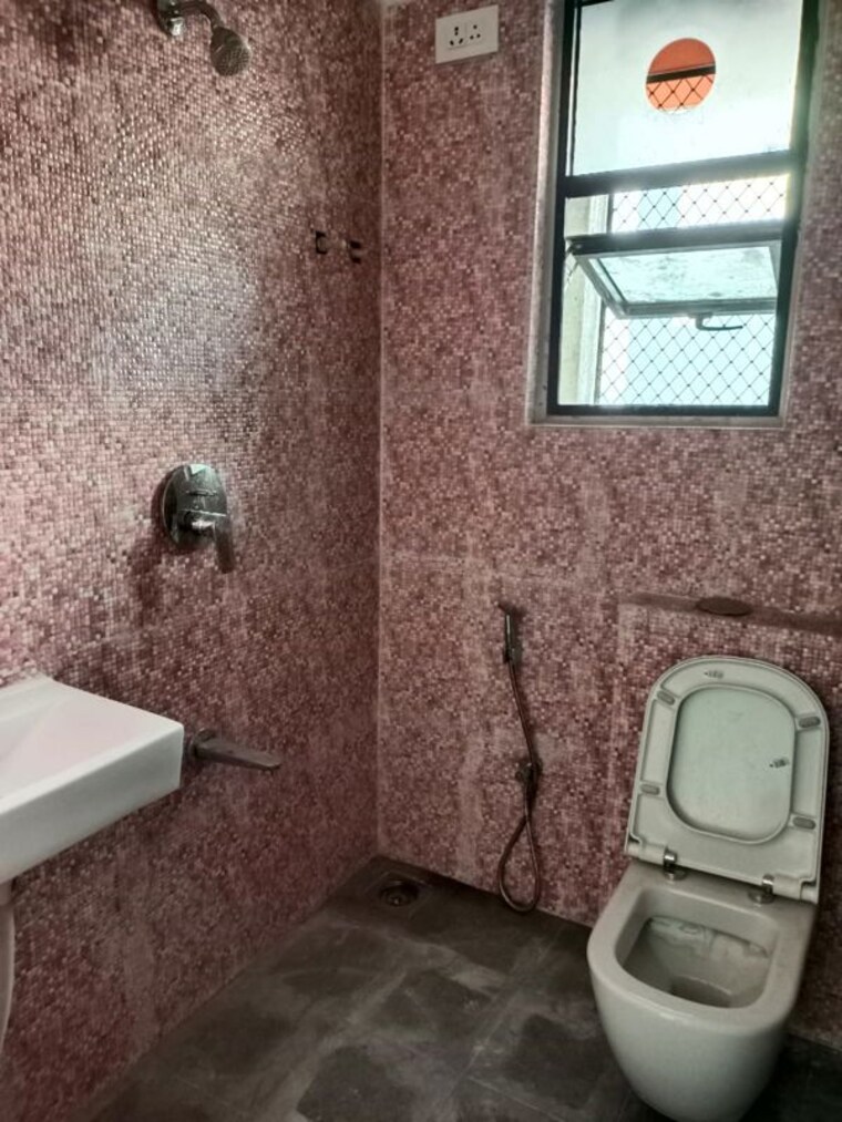 Bathroom, earth-vintage 1 Bedroom 600 Sq.Ft. Apartment In Dadar West Mumbai 10448391