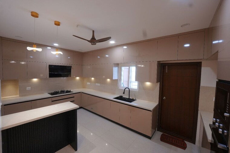 Kitchen, ncc-urban-one 4 Bedroom 2630 Sq.Ft. Apartment In Narsingi Hyderabad 10448393