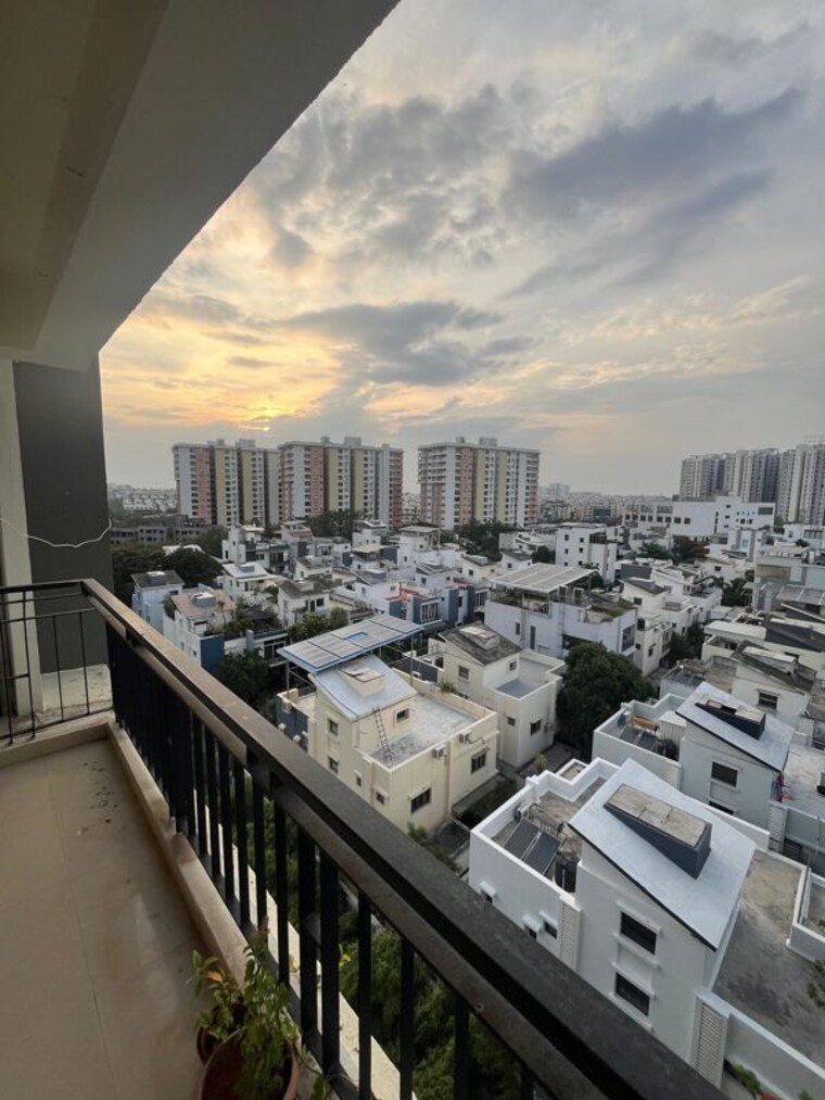 Balcony, indu-fortune-fields-gardenia 3 Bedroom 1860 Sq.Ft. Apartment In Hi Tech City Hyderabad 10448403