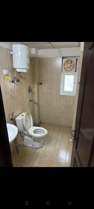Bathroom in 3 BHK Apartment at Sunworld Vanalika, Sector 107 – for Rent