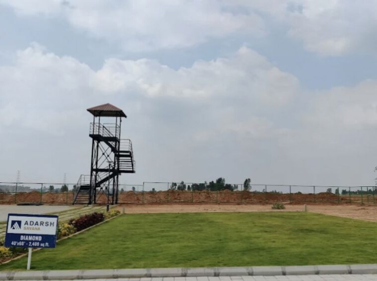Exterior View, adarsh-savana  1200 Sq.Ft. Plot In Devanahalli Bangalore 10364151