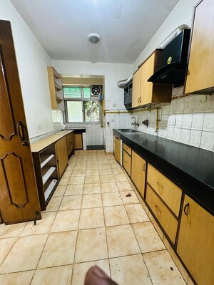Kitchen in 3 BHK Apartment at Mayur Vihar – for Rent
