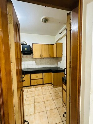 Bathroom in 3 BHK Apartment at Mayur Vihar – for Rent