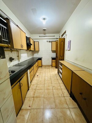 Kitchen in 3 BHK Apartment at Mayur Vihar – for Rent