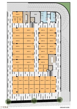  Shop – Exterior View View at Lion Mall Street, Sohna Sector 35 - for Sale