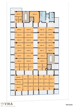 Floor Plan in  Shop at Lion Mall Street, Sohna Sector 35 – for Sale