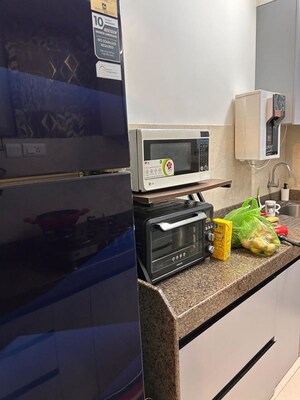 Kitchen in 2 BHK Apartment at Sunteck Avenue 2, Goregaon West – for Rent