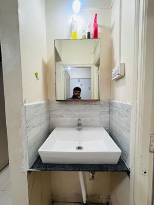 Bathroom in  Apartment at Kamgar Putala Vasahat – for Rent