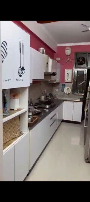 Kitchen in 3 BHK Apartment at Mona Greens, Ghazipur – for Sale