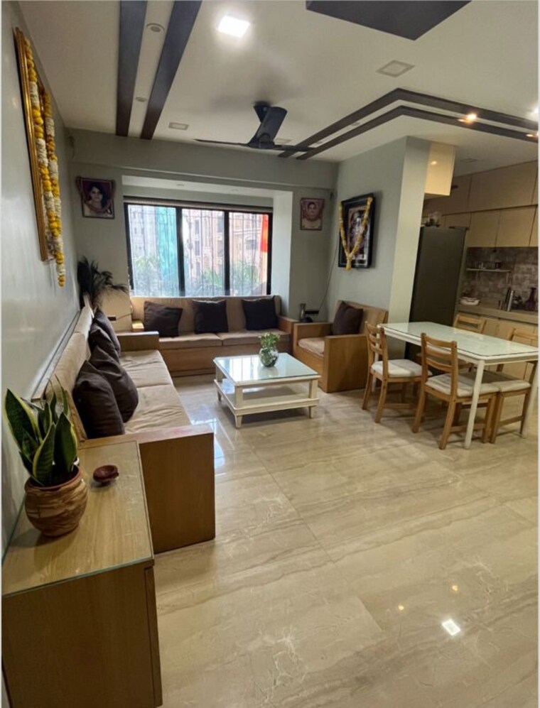 Living Room, dosti-group-acres 3 Bedroom 900 Sq.Ft. Apartment In Wadala East Mumbai 10448638