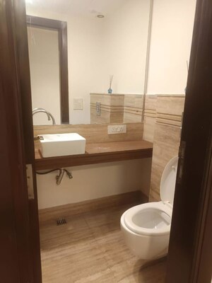 Bathroom in 3 BHK Builder Floor at Saket – for Rent