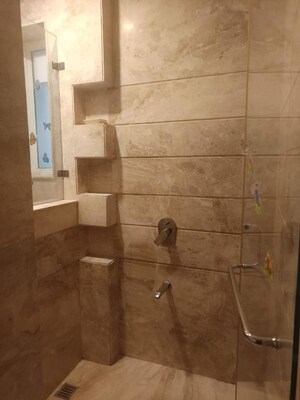 Bathroom in 3 BHK Builder Floor at Saket – for Rent