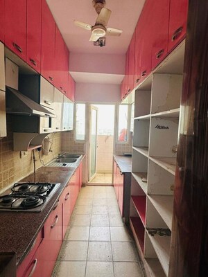 Kitchen in 2 BHK Builder Floor at Lucky The Palm Valley, Sector 1 Greater Noida – for Rent