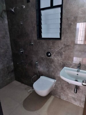 Bathroom in 2 BHK Apartment at Unique Legacy Majestic, Mundhwa – for Rent