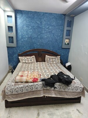Bedroom in 3 BHK Builder Floor at Mahendru Enclave – for Sale
