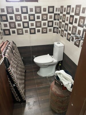Bathroom in 2.5 BHK Builder Floor at Dhakoli – for Sale