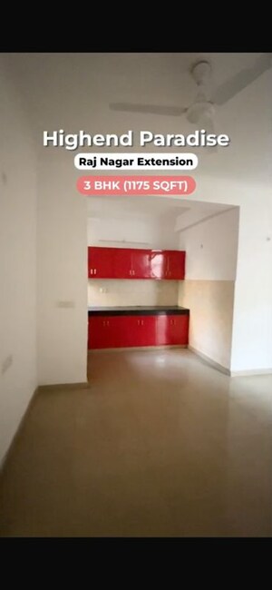 Furnished Amenities in 3 BHK Apartment at High End Paradise II, Raj Nagar Extension – for Sale