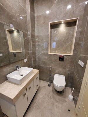 Bathroom in 3 BHK Builder Floor at Greater Kailash Part 3 – for Rent