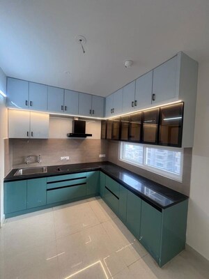 Kitchen in 3 BHK Apartment at Hariharas Sri Sai Viradhya, Peerzadiguda – for Rent