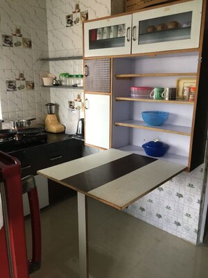 Kitchen in 1 BHK Apartment at Jivraj Park – for Rent