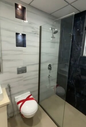 Bathroom in 3 BHK Apartment at Trishla City, Patiala Road – for Rent