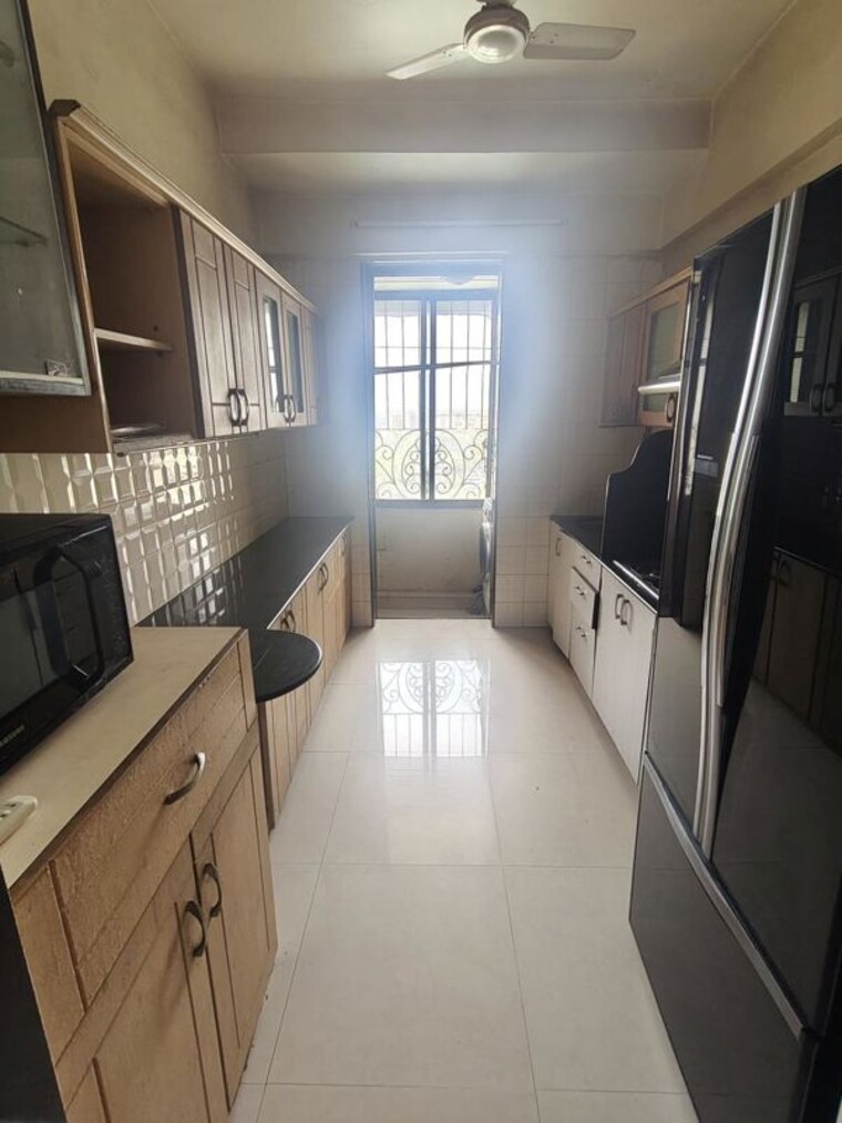 Kitchen, lake-home 3 Bedroom 1470 Sq.Ft. Apartment In Powai Mumbai 10448819