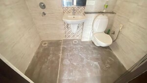 Bathroom in 3 BHK Builder Floor at Omaxe New Chandigarh, North Mullanpur – for Rent