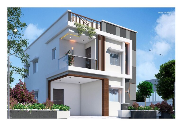 Exterior View, siddharths-vihaan 4 Bedroom 2968 Sq.Ft. Villa In Gagillapur Hyderabad 10448780