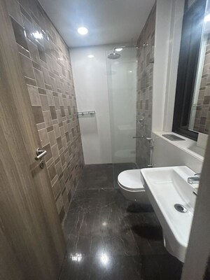 Bathroom in 3 BHK Apartment at Lodha The Park, Worli – for Rent