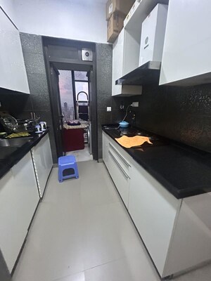 Kitchen in 3 BHK Apartment at Lodha The Park, Worli – for Rent